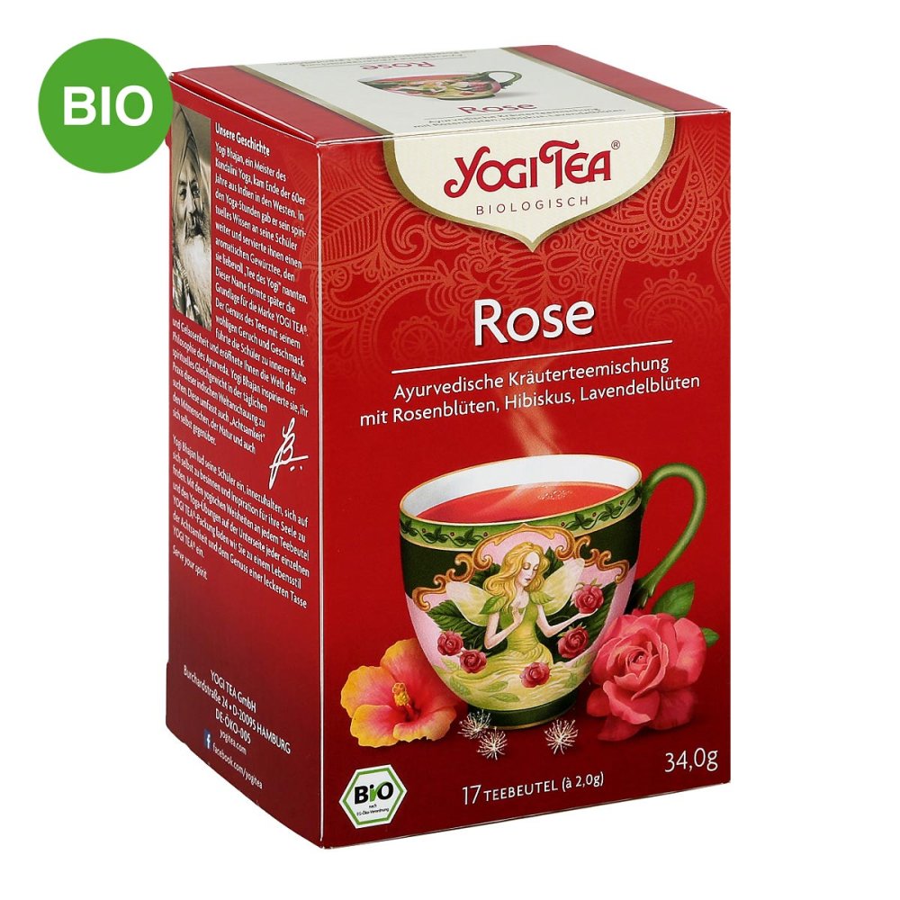 YOGI TEA GmbH Yogi Tea Rose Bio Filterbeutel 09687731