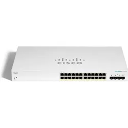 Cisco Business 220 Series CBS220-24FP-4G (28 Ports), Netzwerk Switch, Weiss