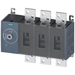 Siemens 3KD5630-0RE10-0 Lasttrennschalter 2000A, Baugr. 5, 3-polig Frontantrieb links Grundgerät 3KD56300RE100