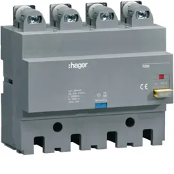 Hager FI-Block P250 4P 100A Idn HBT100F