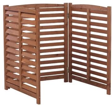 Kodotan sofa "3-Panel Outdoor Air Conditioner Fence 3-Section Outdoor Wooden Screen, Outside Wood Privacy Fence, 32"" W x 38"" H"