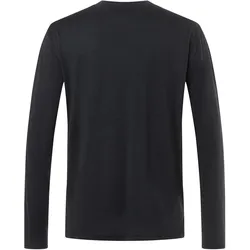 Super Natural, Herren, Funktionsshirt, Casual Rib Bio J (M), Schwarz
