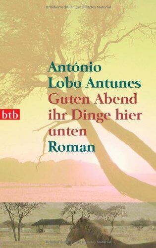Antunes, António Lobo - Guten Abend ihr Dinge hier unten: Roman: Roman in drei Büchern mit Prolog & Epilog - Preis vom 09.10.2026 07:28:09 h