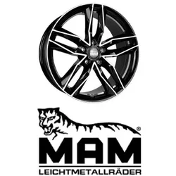 MAM RS3 8,5x20 5/112,0 ET30 Black Frontpoliert