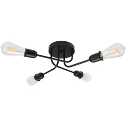 DECKENLEUCHTE Kaspar 4-flammig 48/46/15 cm Deckenlampe