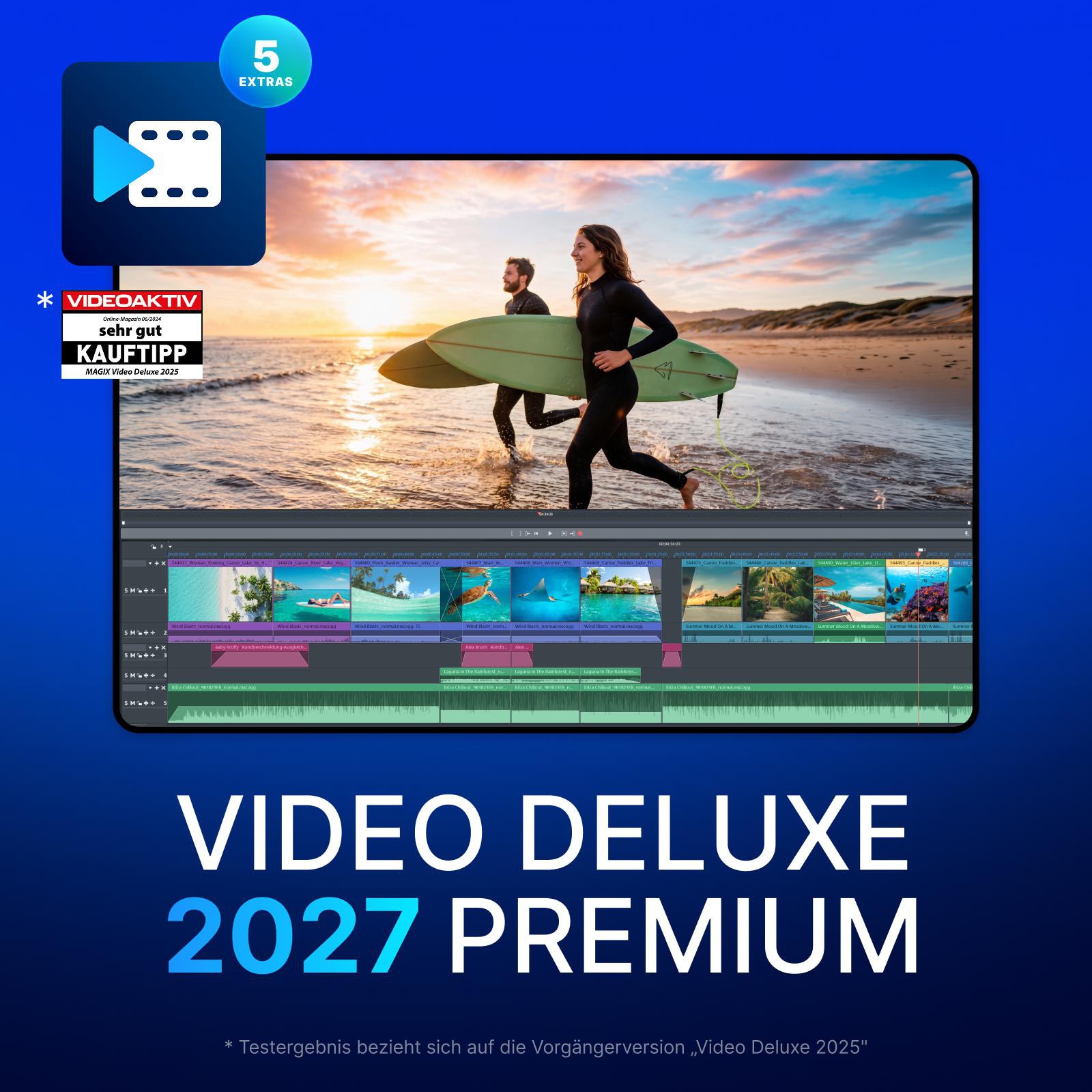 Magix Video deluxe 2027 Premium DE Download Code 639191551772