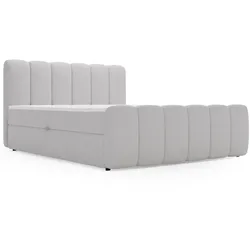 BOXBETT Cloud 200x200 Bouclé-Stoff Grau