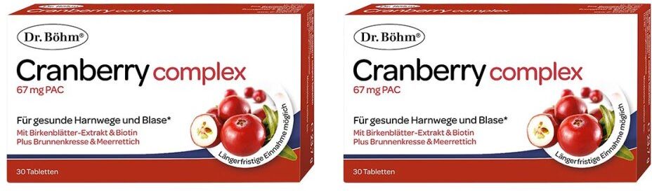 Dr. Böhm Cranberry complex 2x30stk