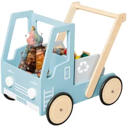 Pinolino Lauflernwagen Kipplaster Fred, hellblau