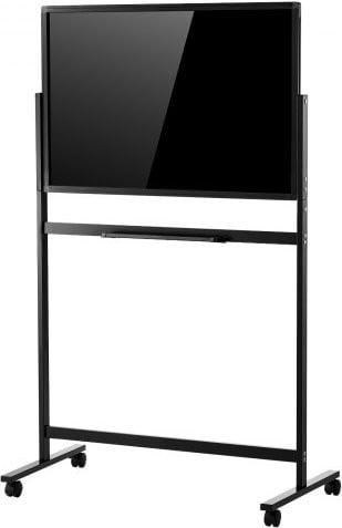 Vevor Magnetisch Glazen Whiteboard met Mobiel Statief, Zwart, B: 88,8 cm, H: 58,3 cm