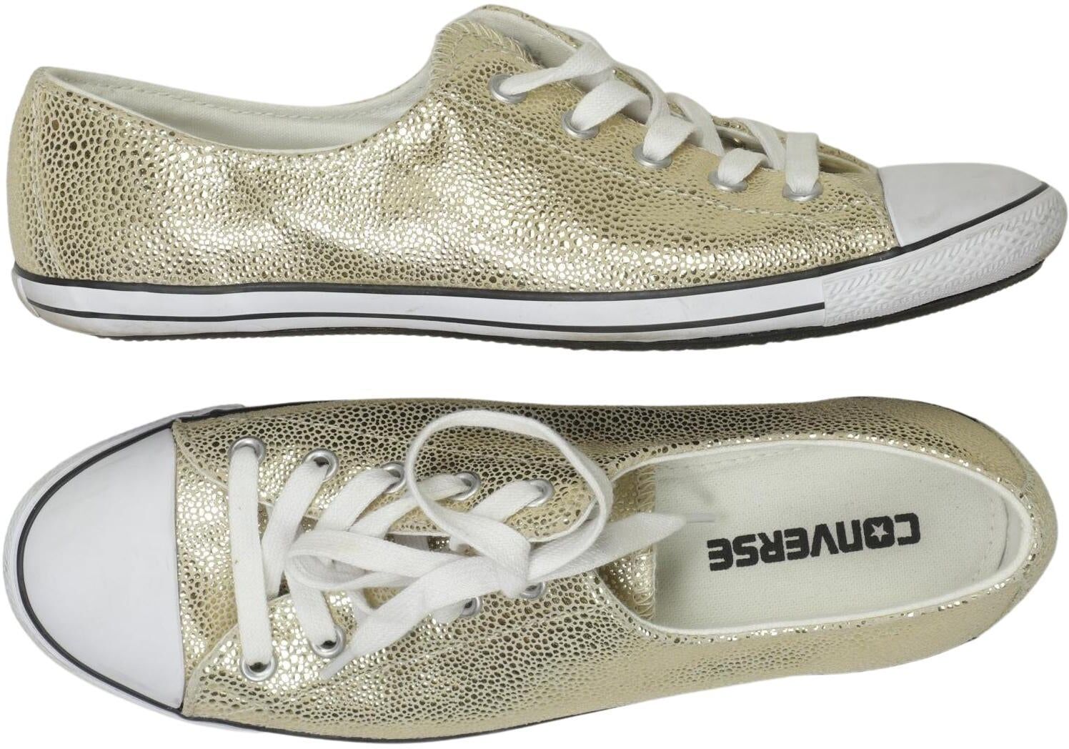 Converse Damen Sneaker, Gold, Gr. EU 39, Leder - Second Hand