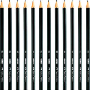 Faber-Castell Bleistift 1111, Härte HB, 12 Stück