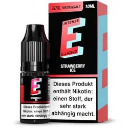 TVE E-Intense Strawberry Ice NicSalt Liquid 10ml / 20mg