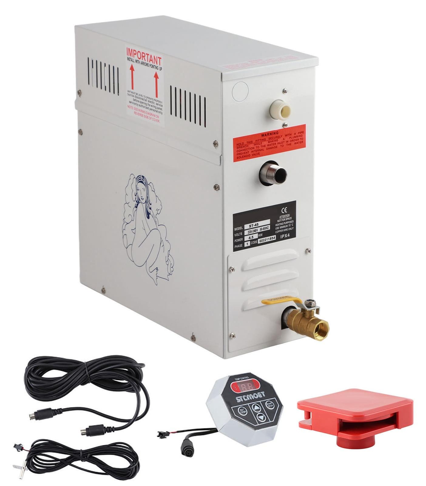 Gistuch Stoomgenerator voor Douche, Sauna en Badkuip - 4,5 kW, 220 V