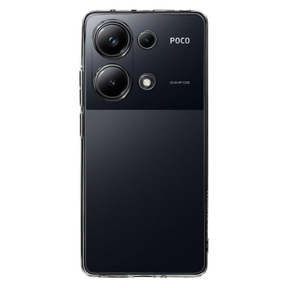 NoName Tactical TPU Kryt pro Poco M6 Pro Transparent (Xiaomi Poco M6 Pro) (8596311244766)