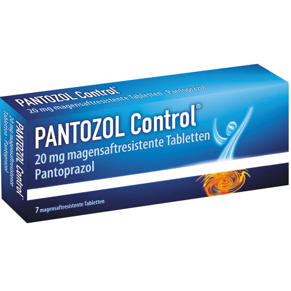 Pantozol Control 20 mg magensaftres.Tabletten 7 St Tabletten magensaftresistent