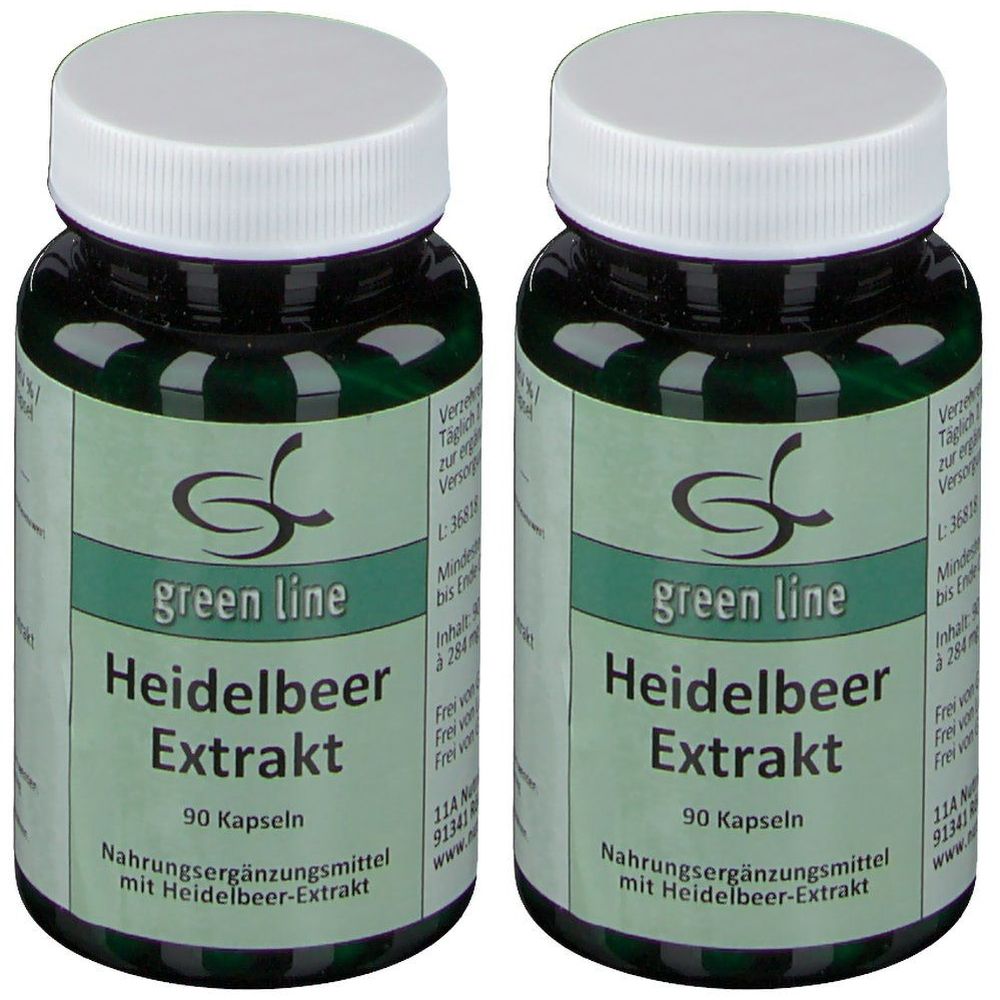 Heidelbeer Extrakt Kapseln 2x 2x90 St