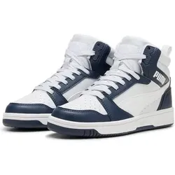 Puma Kinder Lifestyle-Sch. mittel Ki Puma Rebound V6 Mid Jr, Größe 20 in Blau Blau