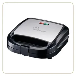Little Balance Waffeleisen – Happy Waffles – PFAS-freie Antihaftbeschichtung – 750 W, Waffeleisen