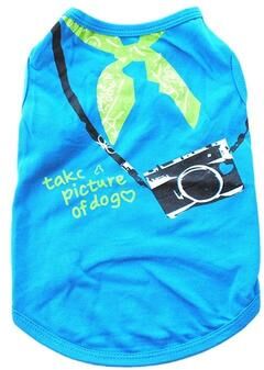 Inspired Finds Breathable Cotton Summer Pet Vest For Cats, Kittens And Small Dogs doggy Photographer m