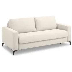 Schlafsofa Leonardo Stoff Beige Natur