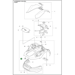 Original Husqvarna Steckkupplung für Automower 305E NERA 310E NERA 320 NERA 405XE NERA 410XE NERA 430X NERA 450X NERA 540 EPOS 560 EPOS u.a.