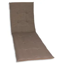 GO-DE Textil Liegenauflage Uni taupe