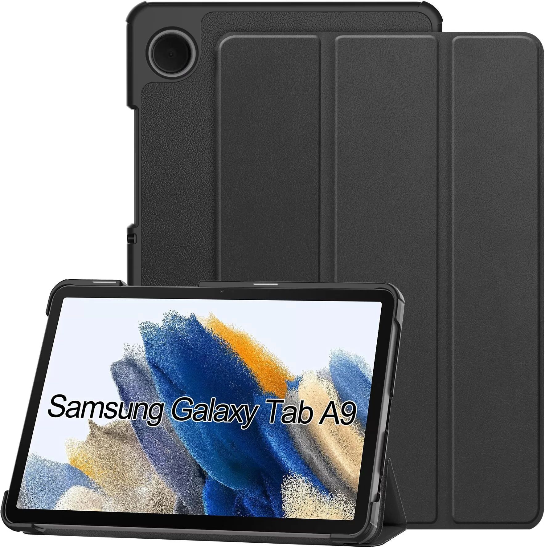 INF Schutzhülle für Samsung Tablet, Schwarz Galaxy Tab A9