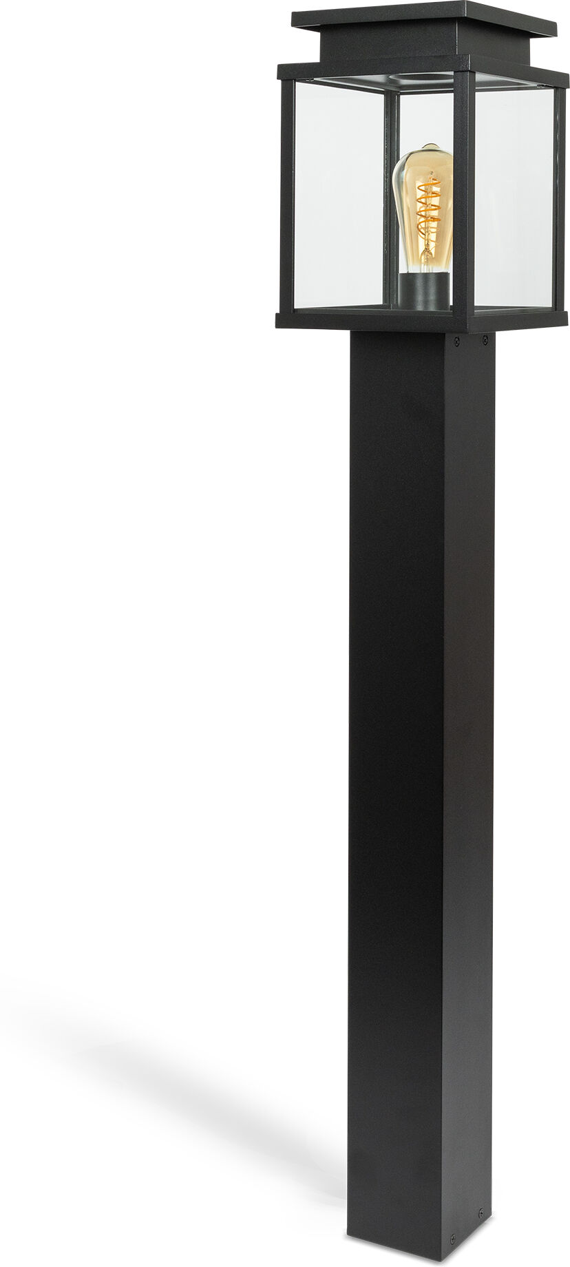 KS Verlichting Leicester Tuinlamp Zwart 100cm