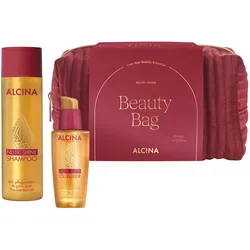 300ml Alcina Nutri Shine Geschenk-Set (Shampoo 250ml + Elixier 50ml + Tasche)