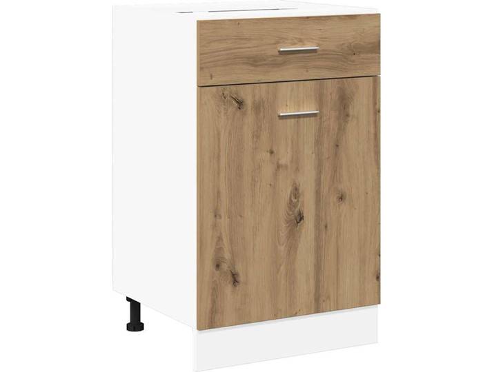 vidaXL Armoire basse à tiroirs Lyon Chêne Artisan 50x46x81\,5 cm Bois composite