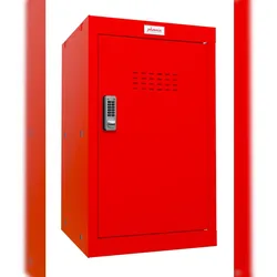 Phoenix CL0644RRE Würfel-Schließfach Cube Locker 87L Rot - Elektronisches Schloss - Für Hause, Büro, Fitness, Schüle