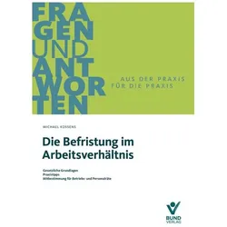 DieBefristungimArbeitsverhältnis, Fachbücher von Michael Kossens