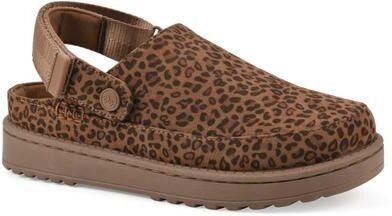 Women's Icebound Slingback Clog by White Mountain in Brown Leopard (Size 9 M)
