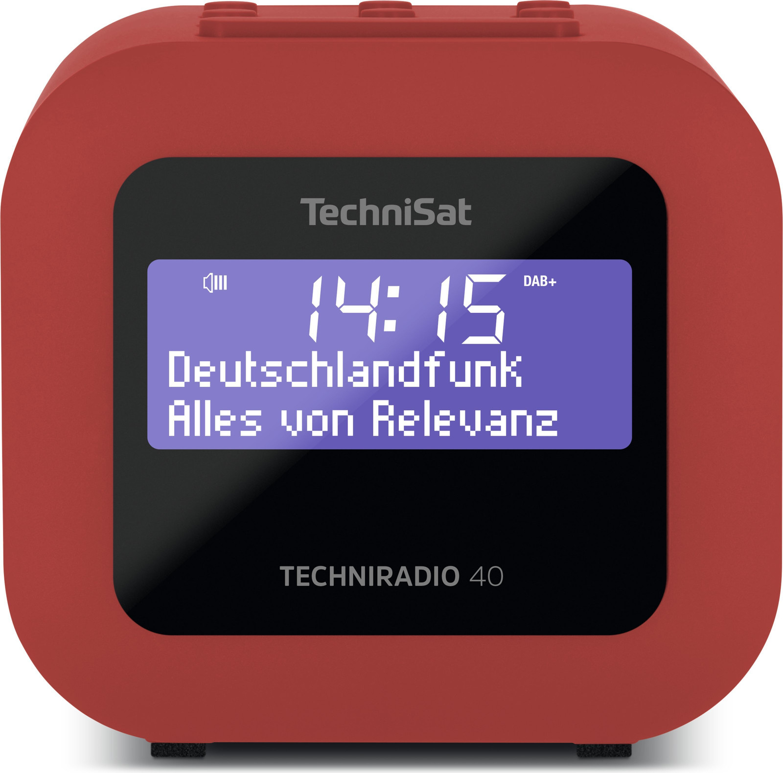 TechniSat Techniradio 40 Radio Rood FM DAB/DAB+ USB