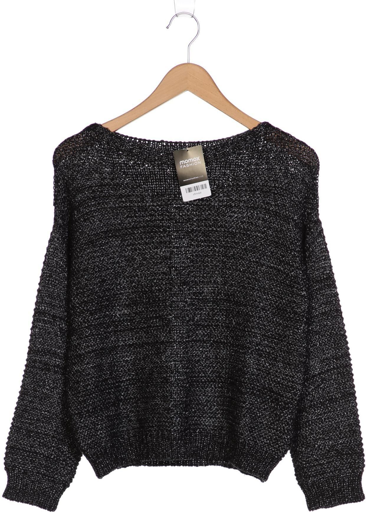 Bomboogie Damen Pullover, Schwarz, Gr. L, Synthetik - Second Hand