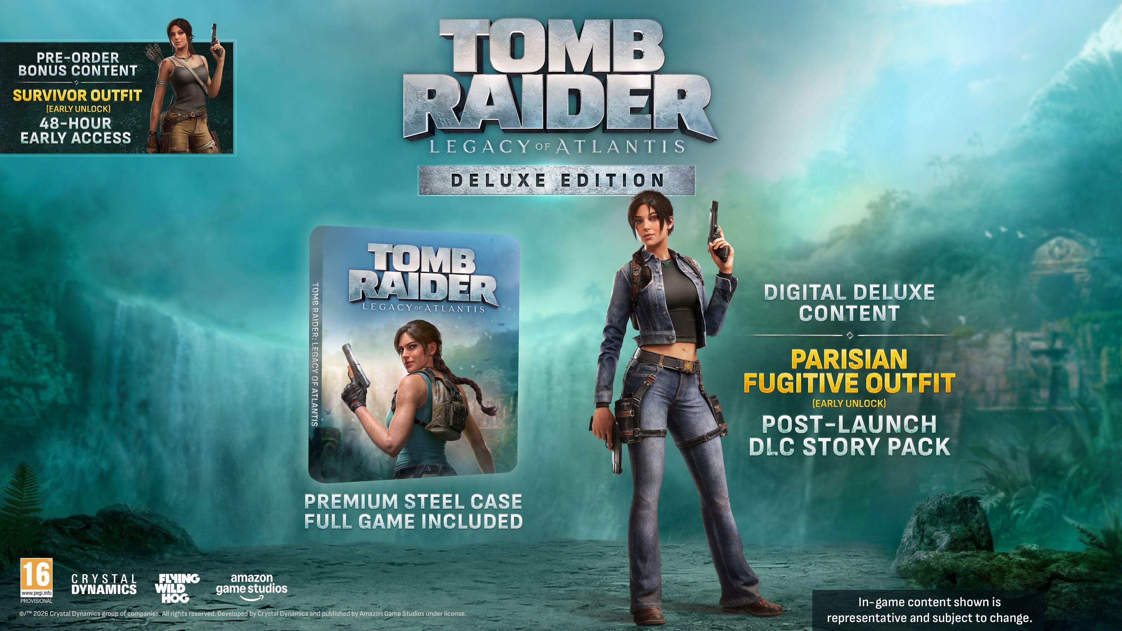 Tomb Raider: Legacy of Atlantis Deluxe Edition Xbox Series X