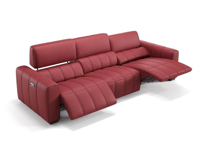 Leder Sofa MALIBU Big Couch XXL