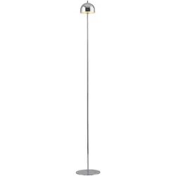 Schöner Wohnen-Kollektion LED Akku Stehleuchte BELLIES, chrom, aufladbar, USB-Ladekabel
