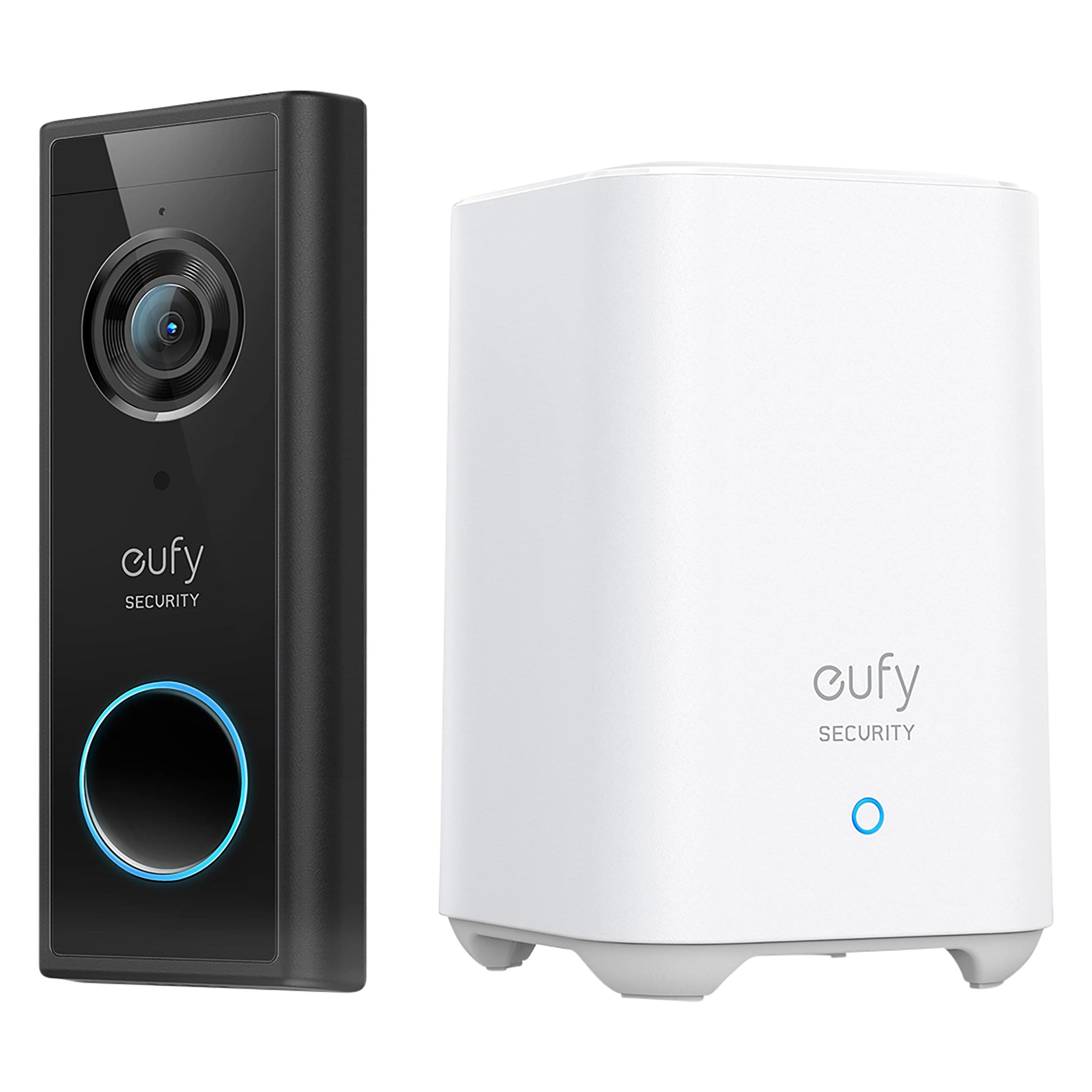 Anker eufy Video Doorbell S220 2K Bundle with Homebase 2 (ZigBee) (E82101W4)