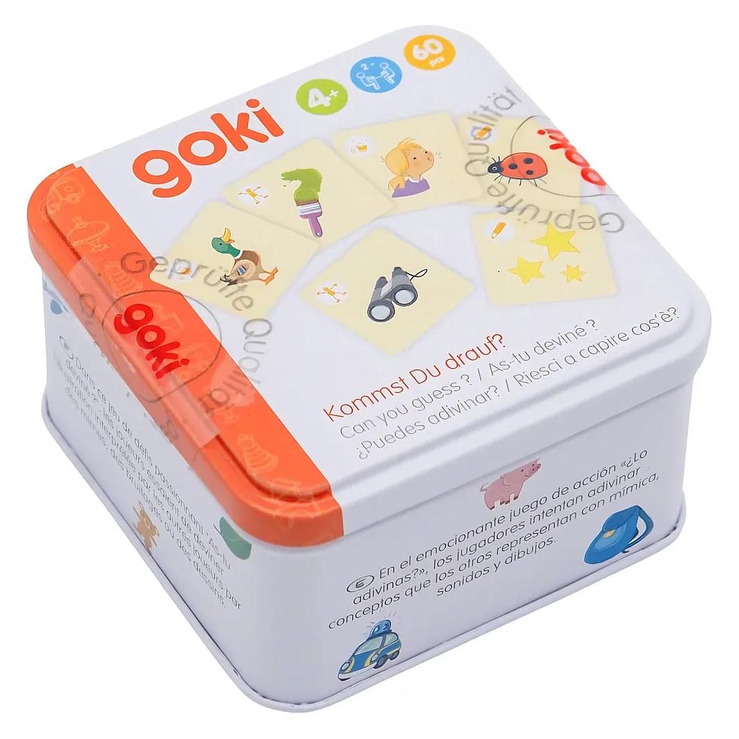 Goki Kommst Du drauf? Aktionsspiel Begriffe erraten 3 in 1 (Deutsch) (56310)