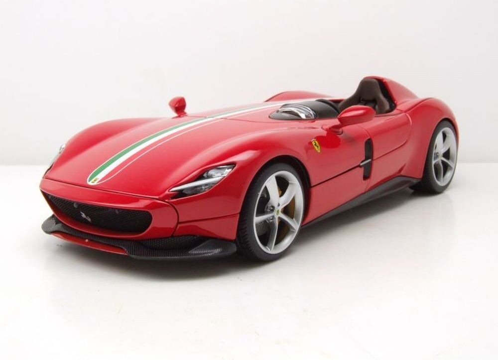 Bburago Ferrari Monza SP1 schaalmodel 1:18 supersportauto van metaal en kunststof