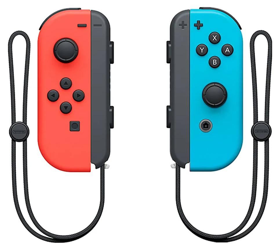 Nintendo Joy-Con (links/rechts) Neon Rood/Neon Blauw Gamepad voor Nintendo Switch
