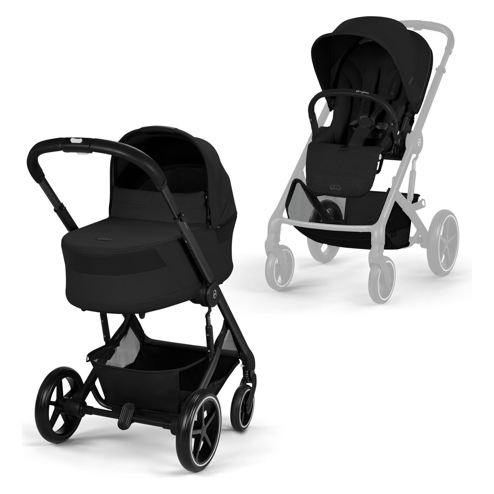 Cybex Balios S Lux BLK inkl. COT S Lux (0 Monate - 4 Jahre) (526001665)