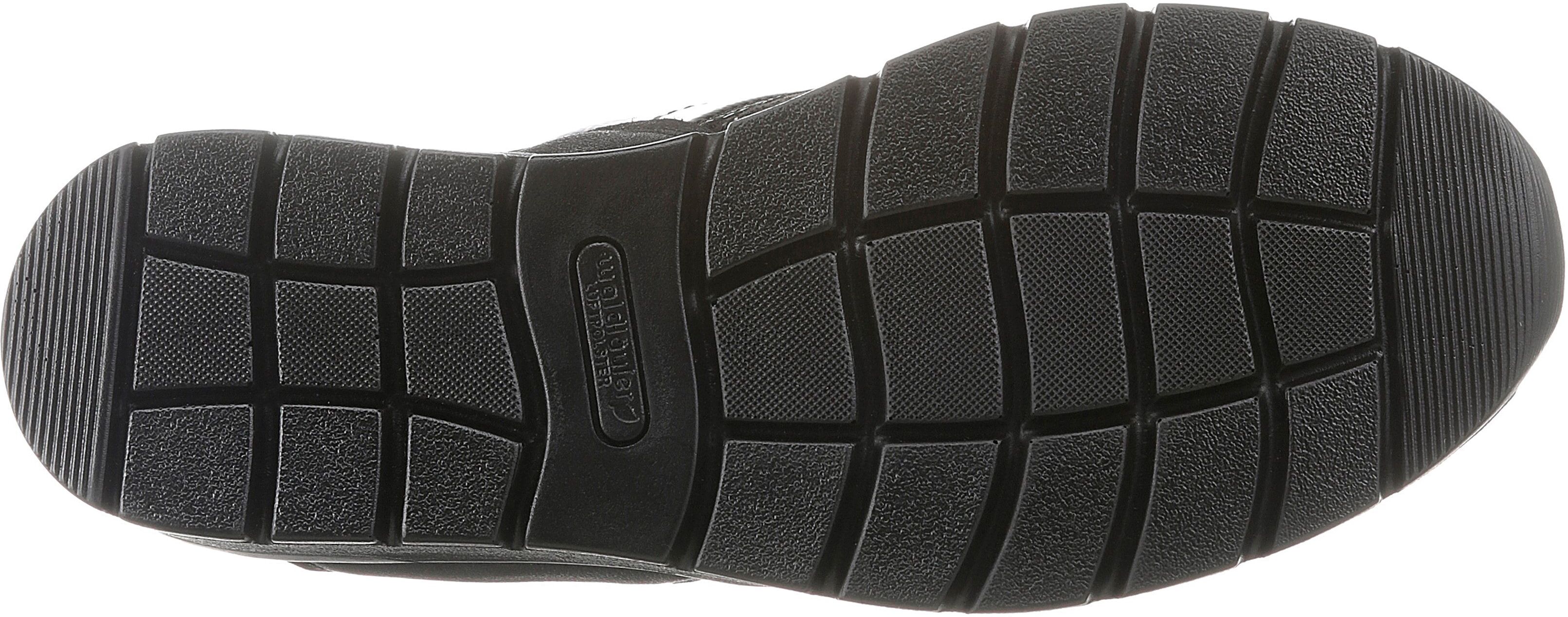Schnürschuh WALDLÄUFER "K-RAMONA-Soft", Damen, Gr. 8 (42), schwarz, Lackleder, Nubukleder, Textil, Schuhe Schnürschuh, mit Luftpolster-Laufsohle, K-Weite schwarz 8 (42)