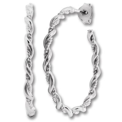 Paar Creolen ONE ELEMENT "Ohrringe Creolen aus 925 Silber Ohrringe Creolen aus 925 Silber", silber, Ohrringe, Damen, Damen, Silber 925 (Sterlingsilber), Schlicht & schön – dezente Eleganz für jeden Tag