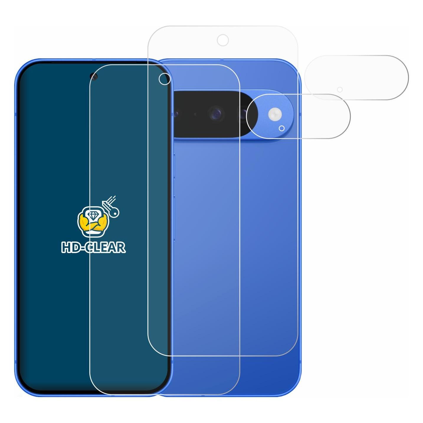 Brotect Schutzfolie für Google Pixel 10 (Display+Kamera) Displayschutz Displayschutzfolie Folie Klar (2 Stk., Google Pixel 10) (1860248)