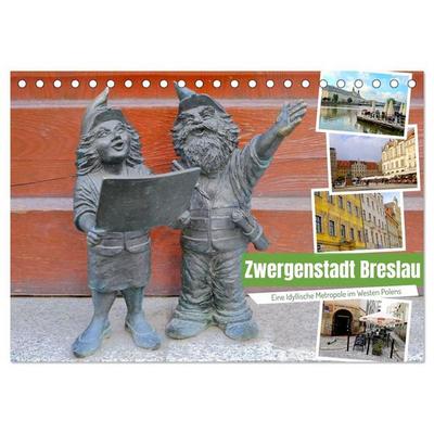 Zwergenstadt Breslau (Tischkalender 2027 DIN A5 quer), CALVENDO Monatskalender