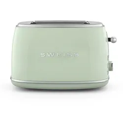 SWEISS Vintage-Toaster GRS7 - Grün