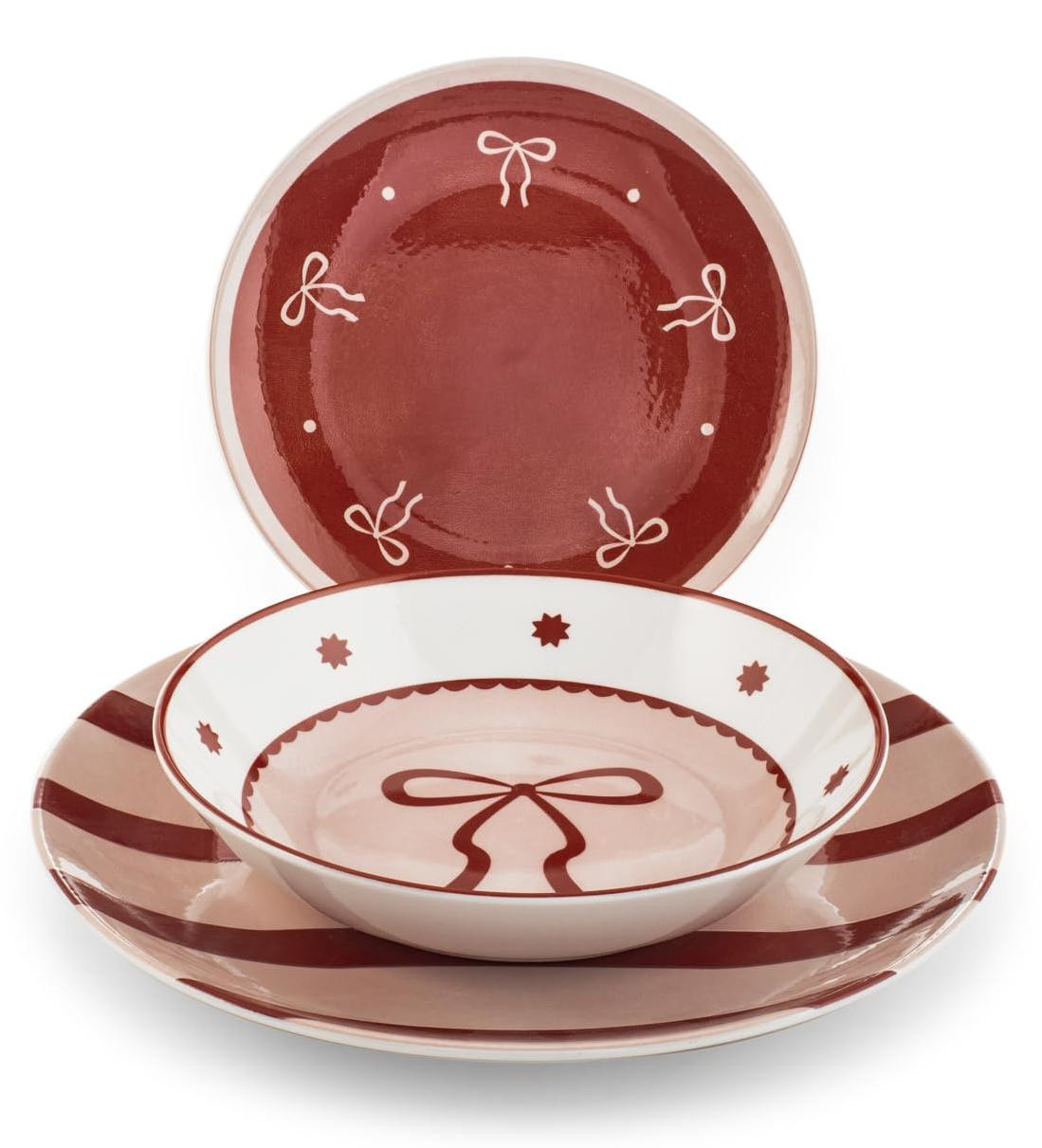 Dripio 18-delig diner servies van porselein